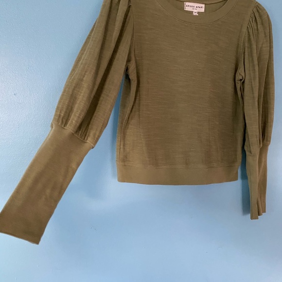 Apiece Apart Olimpio Sweatshirt - puff sleeves - Picture 6 of 8